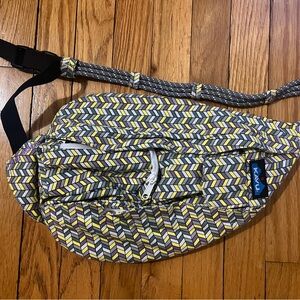 KAVU Sling Bag with Chevron Pattern